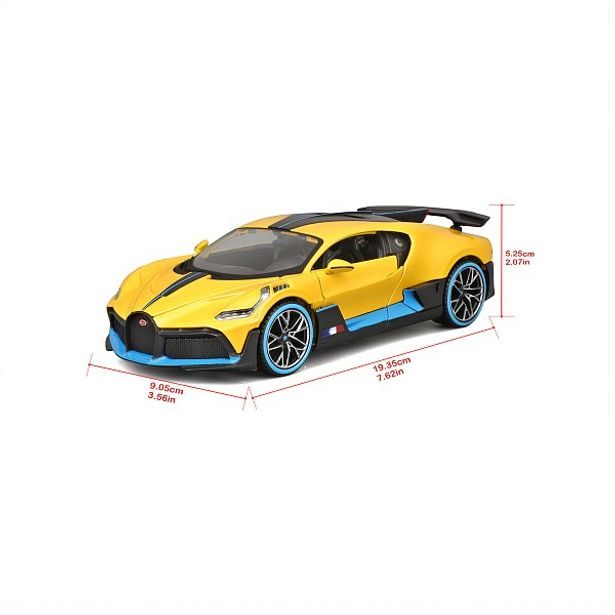 Maisto Maisto - Bugatti Divo, žlutá, 1:24