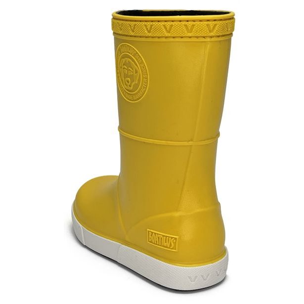 Dětské zateplené holínky BOATILUS PENGUY-A C žluté