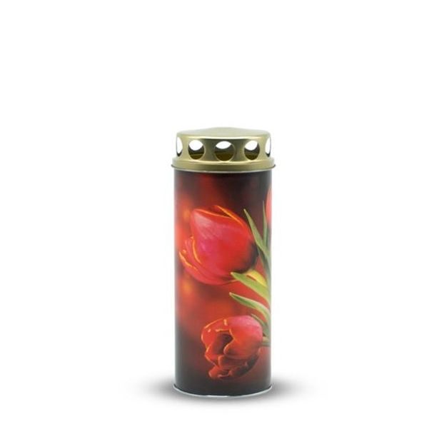 TORO HŘBITOVNÍ SVÍČKA TULIPÁN VEL. S, 195 G_hamashop