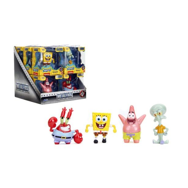 Sponge Bob figurka 2,5", 4druhy, DP12, Wave 1