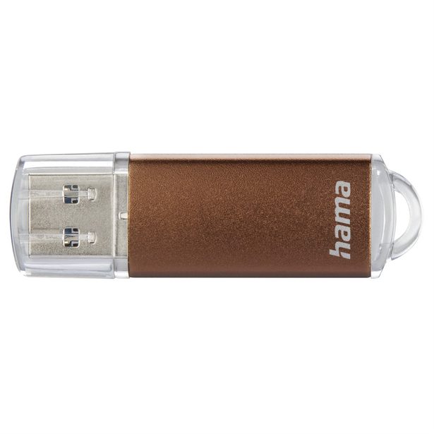 Hama FleshPen Laeta, USB 3.0, 16 GB, 70 MB/s, hnědá