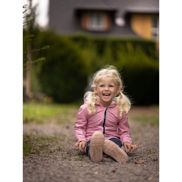 Unuo, Dětská bunda do deště, Starorůžová