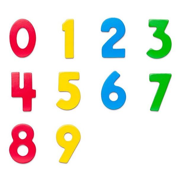 Puzzle na doske "Číslice s lienkami"