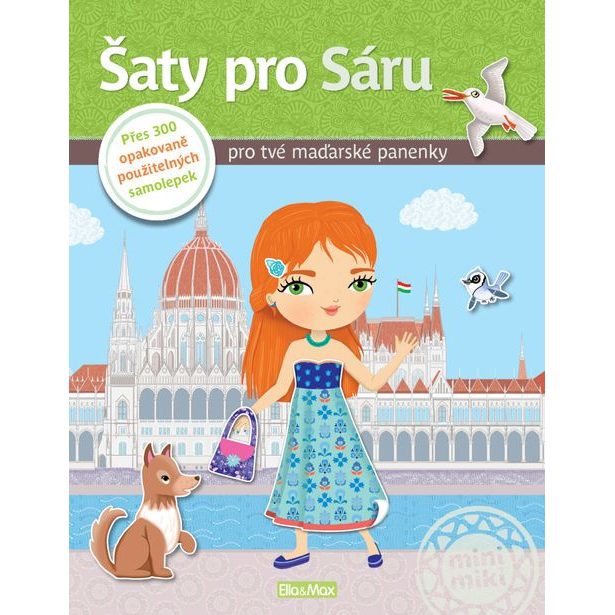 Šaty pro SÁRU ─ Kniha samolepek Baagl