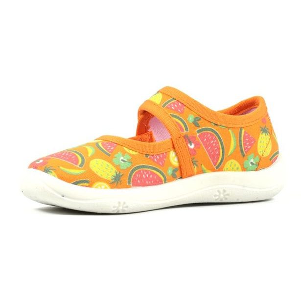 Dívčí přezůvky, baleríny Richter - ovoce