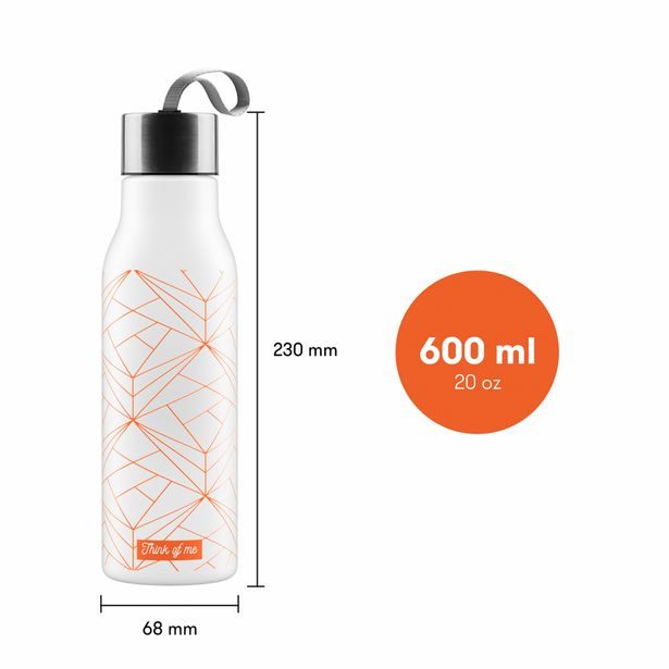 BAAGL Plastová láhev Think of Me, 600 ml Baagl