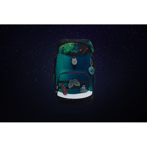 BAAGL SET 5 Airy Plus Chill: batoh, penál, sáček, zástěra, peněženka