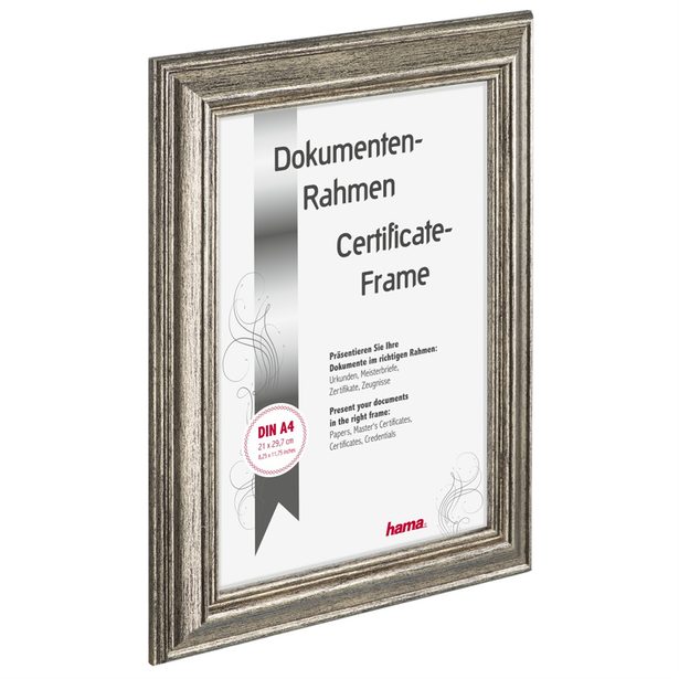 Hama rámeček plastový LOBBY, bronzová, 21x29,7 cm