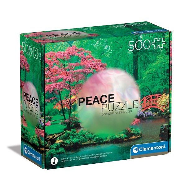 CLEMENTONI Puzzle 500 dílků - Raindrops Lullaby