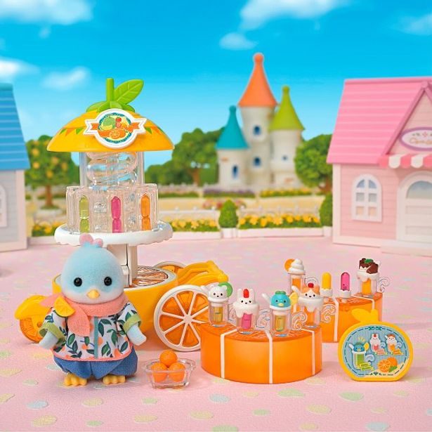 Sylvanian family Stánek na výrobu citrusových nápojů