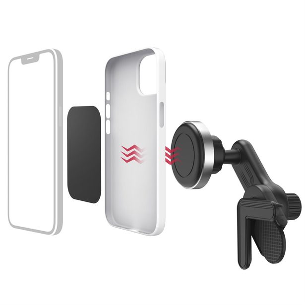 Hama držák mobilu pro Tesla Model 3 a Y, upevnění na displej, magnetický, otočný o 360°, univerzální