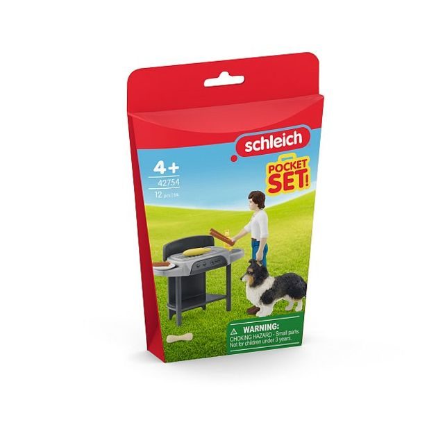 SCHLEICH Tomovo grilování s rodinou a přáteli