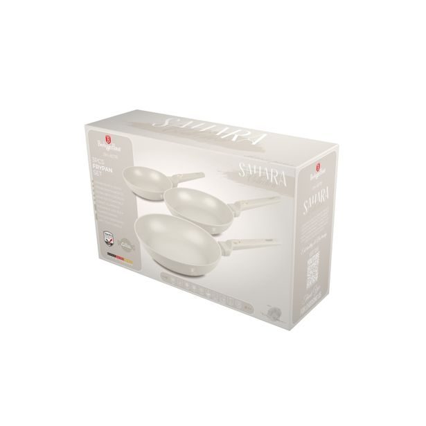 BERLINGERHAUS Sada pánví s titanovým povrchem 3 ks Sahara Collection BH-8078
