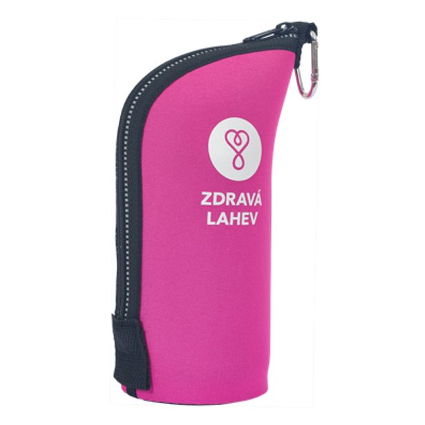 Termoobal CABRIO reflex Zdravá lahev 0,5l růžový