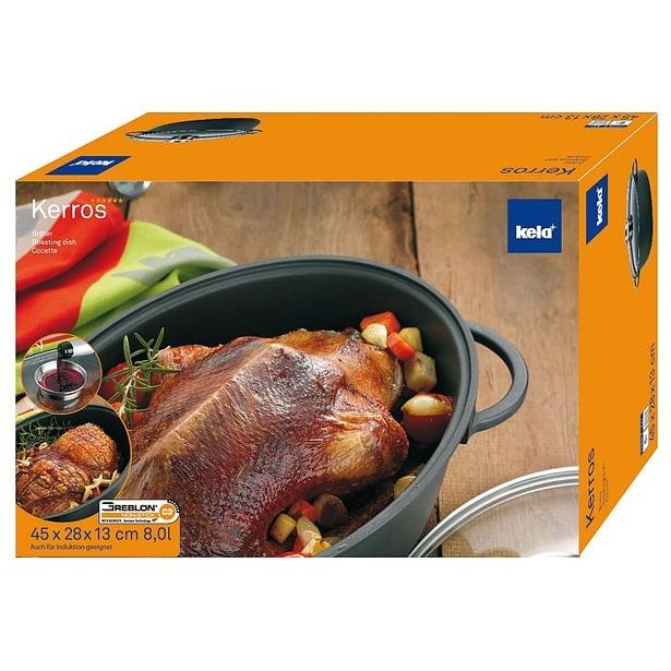 KELA Pekáč s aroma poklicí oválný 45 cm KERROS KL-15153