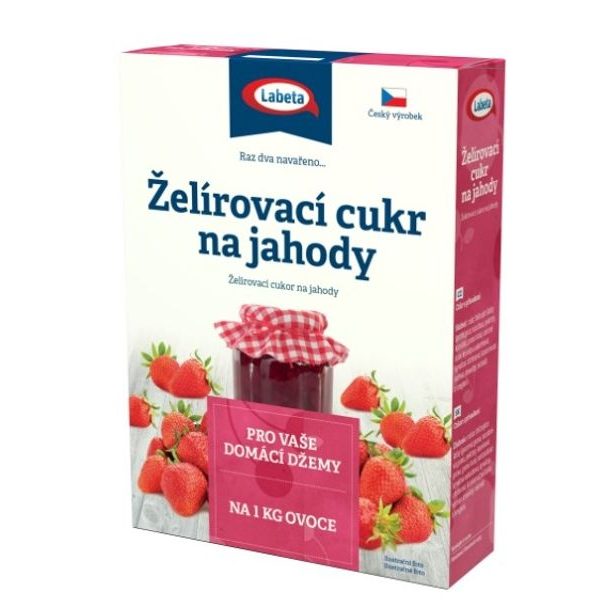 želír. cukr 425g na jahody, krabička