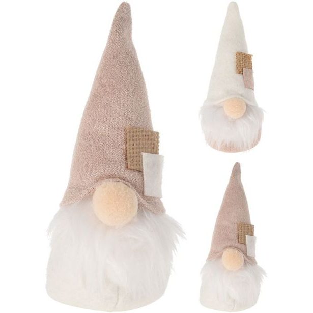 SKŘÍTEK 16cm, sedící, 2druhy, textil, dek.