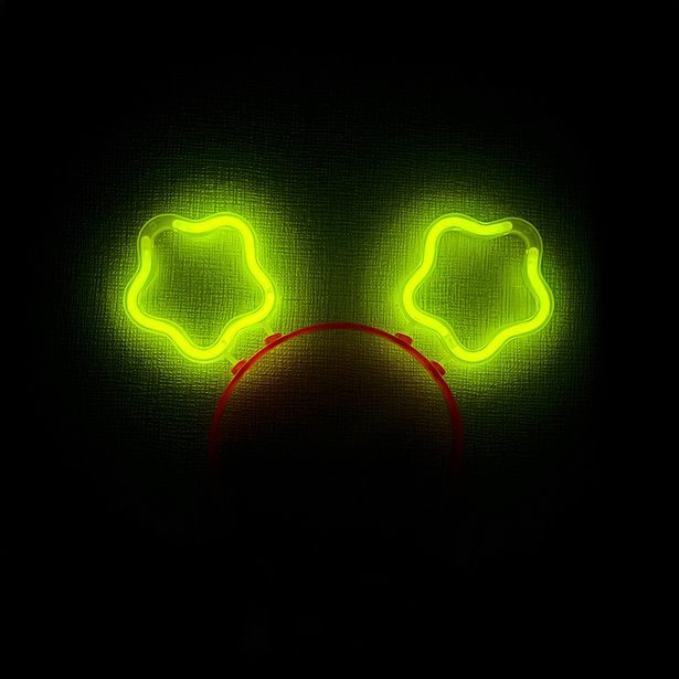 GLUMI Svítící čelenka - Hvězdičky