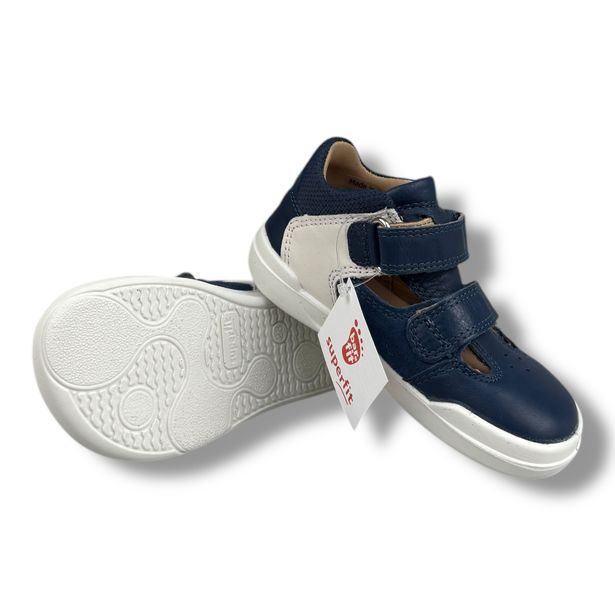 Dětská letní obuv SUPERFIT 1-000547-8000 Blau/Weiß