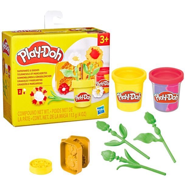 HASBRO - Play-Doh Malé květiny