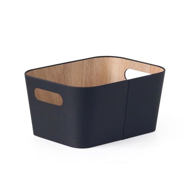 TORO KOŠ ÚLOŽNÝ 23*30.5*15.2 ČERNÁ PAPÍR+LEPENKA