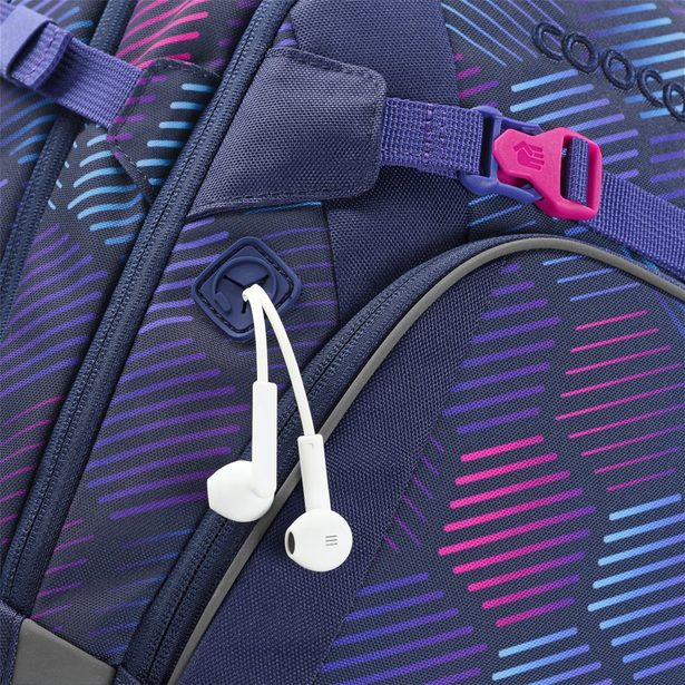 Školní batoh coocazoo MATE, Indigo Illusion, certifikát AGR Indigo Illusion