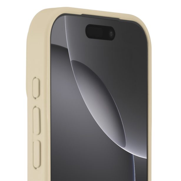 Hama Frame Protect, kryt pro Apple iPhone 17 Pro, magnetický, průhledný/béžový