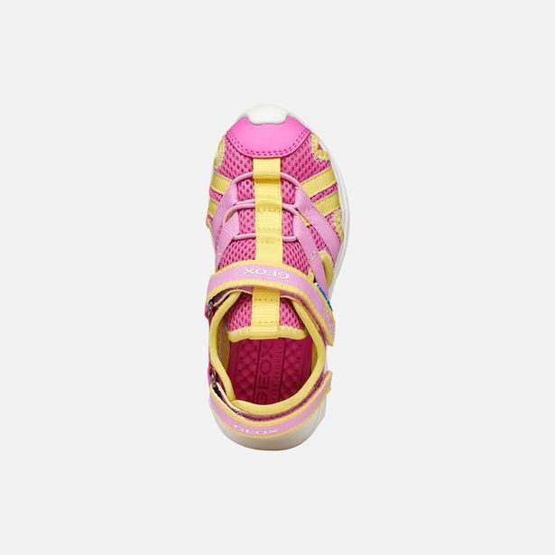 Růžové dívčí sandály Geox Sandal Airadyum