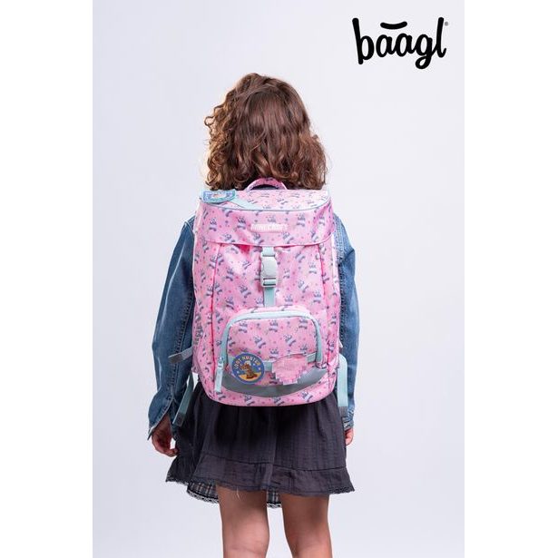 BAAGL SET 3 Airy Minecraft Panda: batoh, penál, sáček