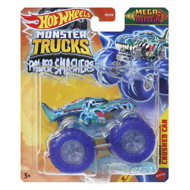 HW MONSTER TRUCKS POWER SMASHERS TRUCK ASST