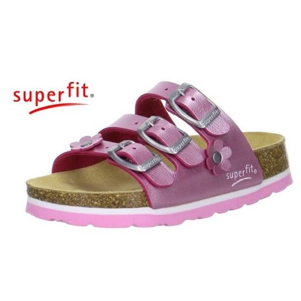 Domáca obuv Superfit 8-00125-73 FUSSBETTPANTOFFEL krokus