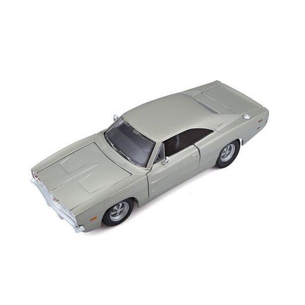 Maisto Maisto - 1969 Dodge Charger R/T, stříbrná, 1:25