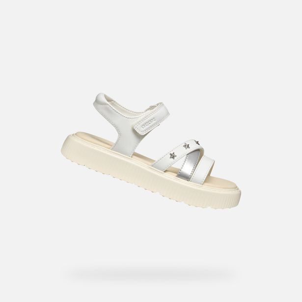 Bílé dívčí sandály Geox Sandal Kodette Gir