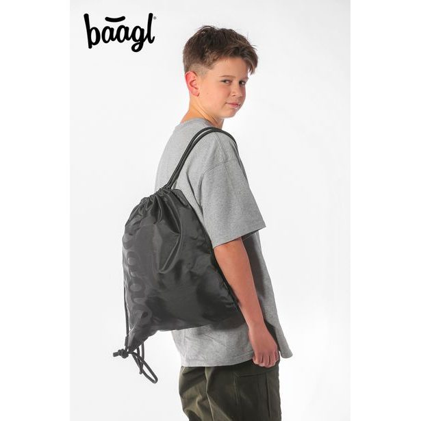 BAAGL SET 3 Coolmate Onyx: batoh, penál, sáček
