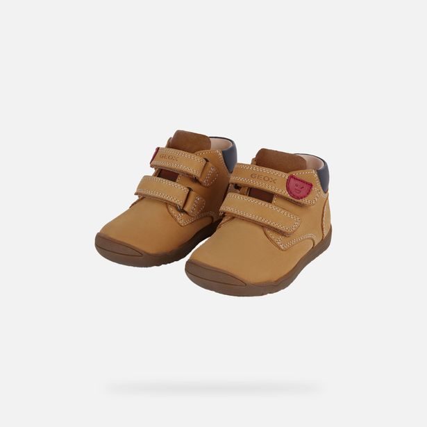 Chlapci první kroky Geox Macchia Béžové