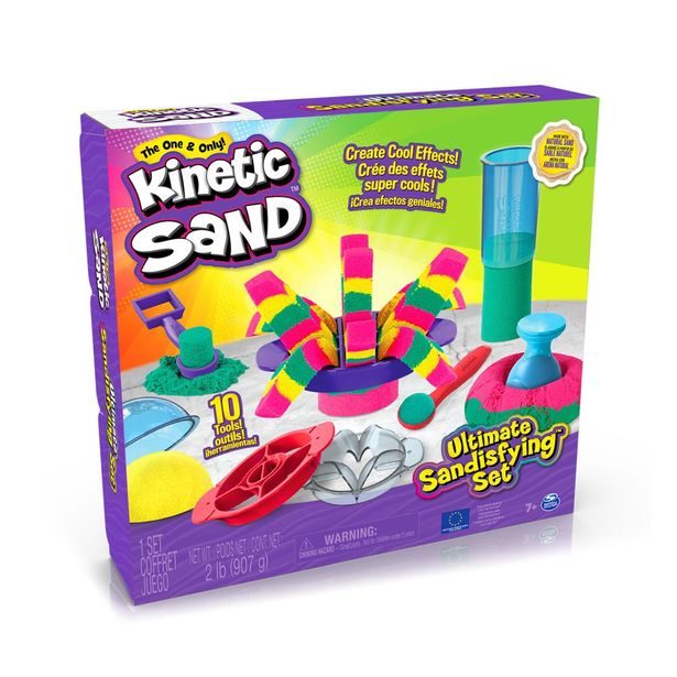 KINETIC SAND ULTIMÁTNÍ SADA PÍSKU S NÁSTROJI