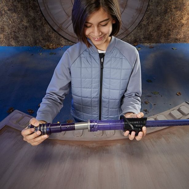 Star Wars Star Wars LS Forge Darksaber meč se světlem a zvukem