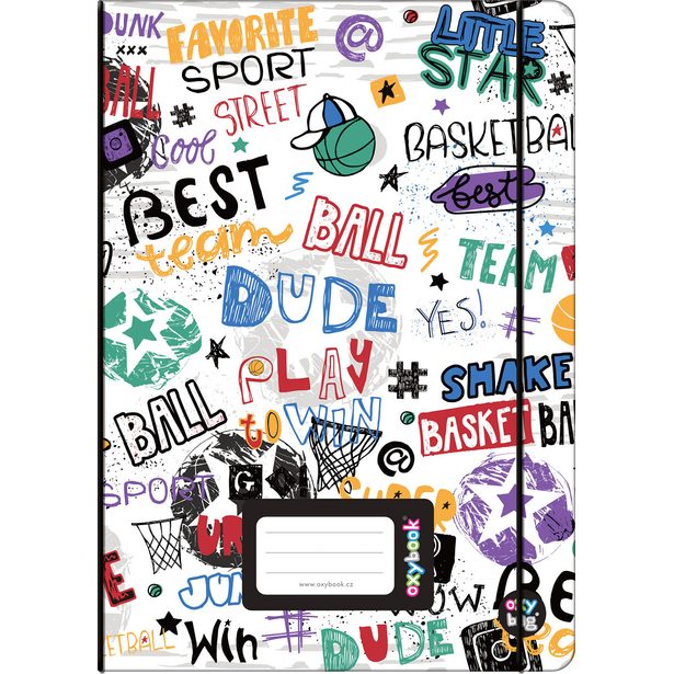 Sešit PP Oxybook A4 40 listů assort motivů