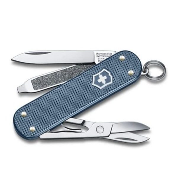 nůž 5-funkcí 58mm Classic Alox Lim.Edition 2026 ledově modrá