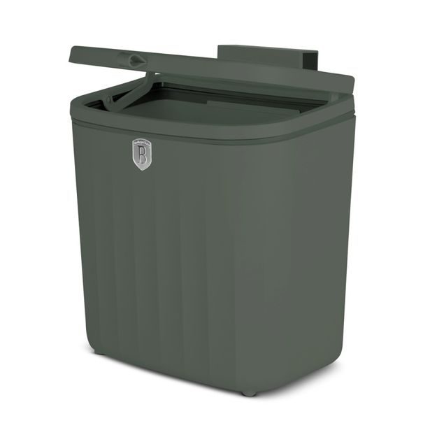 BERLINGERHAUS Koš odpadkový závěsný 7 l Matte Green Collection BH-8889