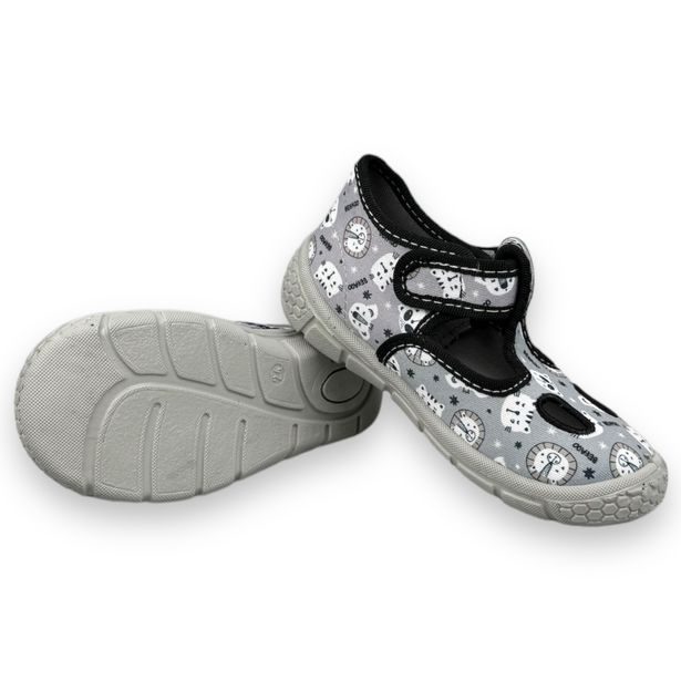 Domácí, letní obuv Befado - šedé, ZOO