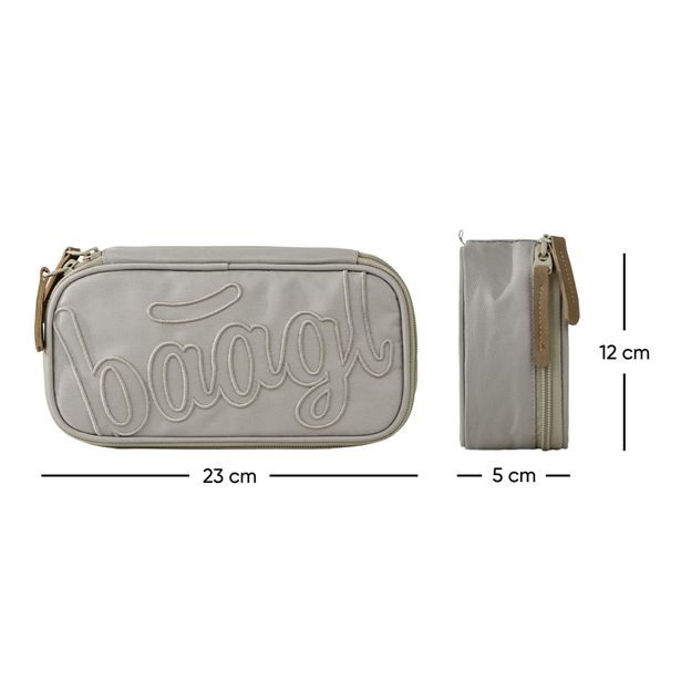 BAAGL Školní penál etue Skate Mist