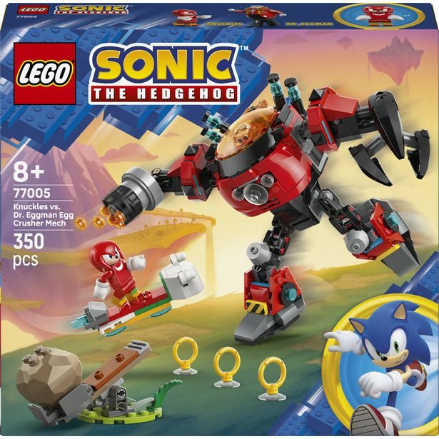 Knuckles vs. Dr. Eggman: Robotický oblek Egg Crusher