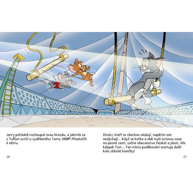 VELKÉ CIRKUSOVÉ DOBRODRUŽSTVÍ – Tom a Jerry v obrázkovém příběhu Baagl