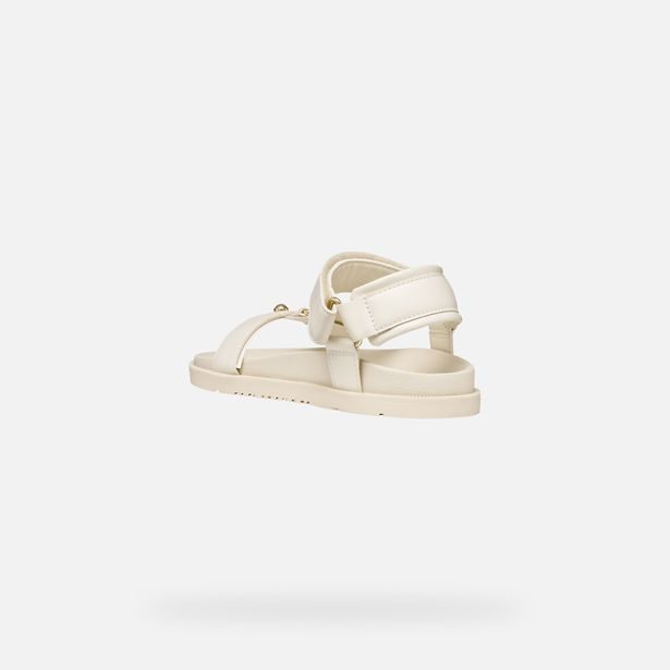 Krémové dívčí sandály Geox Sandal Foammentera