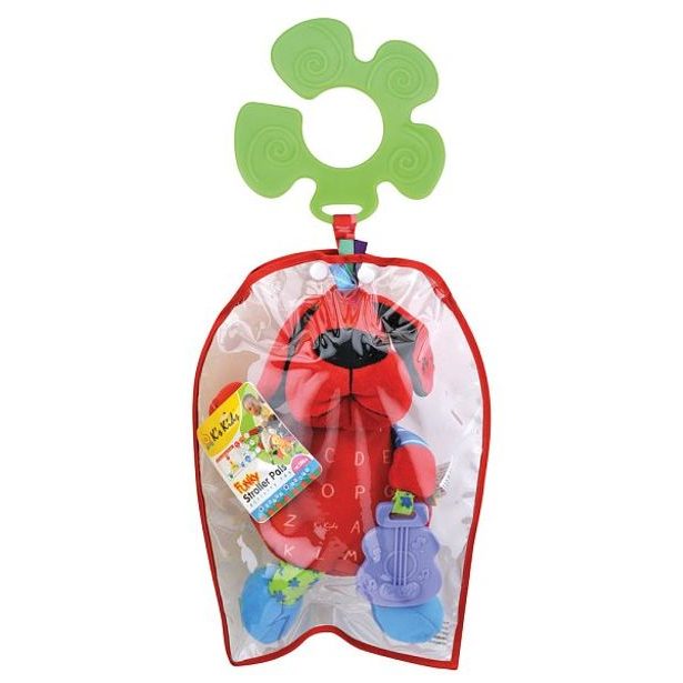 Úchyt na kočárek - pes Patrick