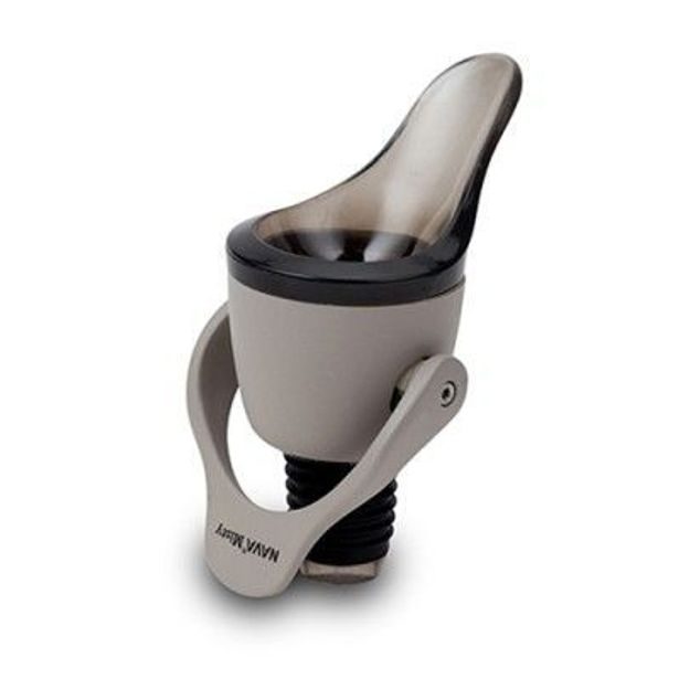 zátka lahví s uzávěrem, 9,5cm MISTY, plast+guma