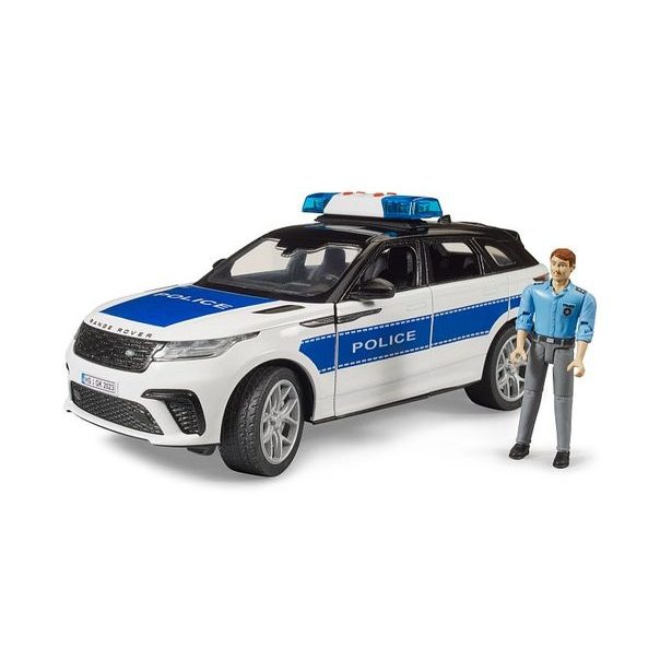 BRUDER Záchranná auta - Range Rover Velar Policie s policistou