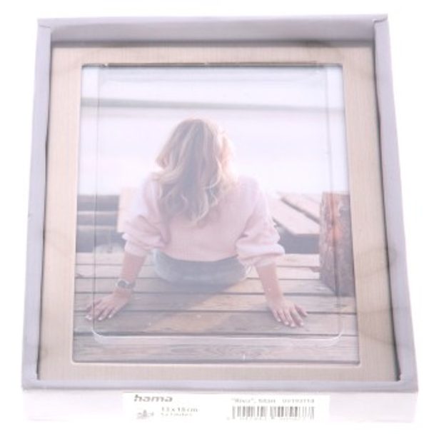 Hama portrétový rámeček RIVA, 13x18 cm, titanová
