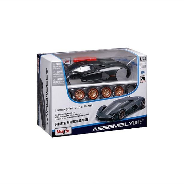 Maisto Maisto - Lamborghini Terzo Millennio, metal šedá, assembly line, 1:24